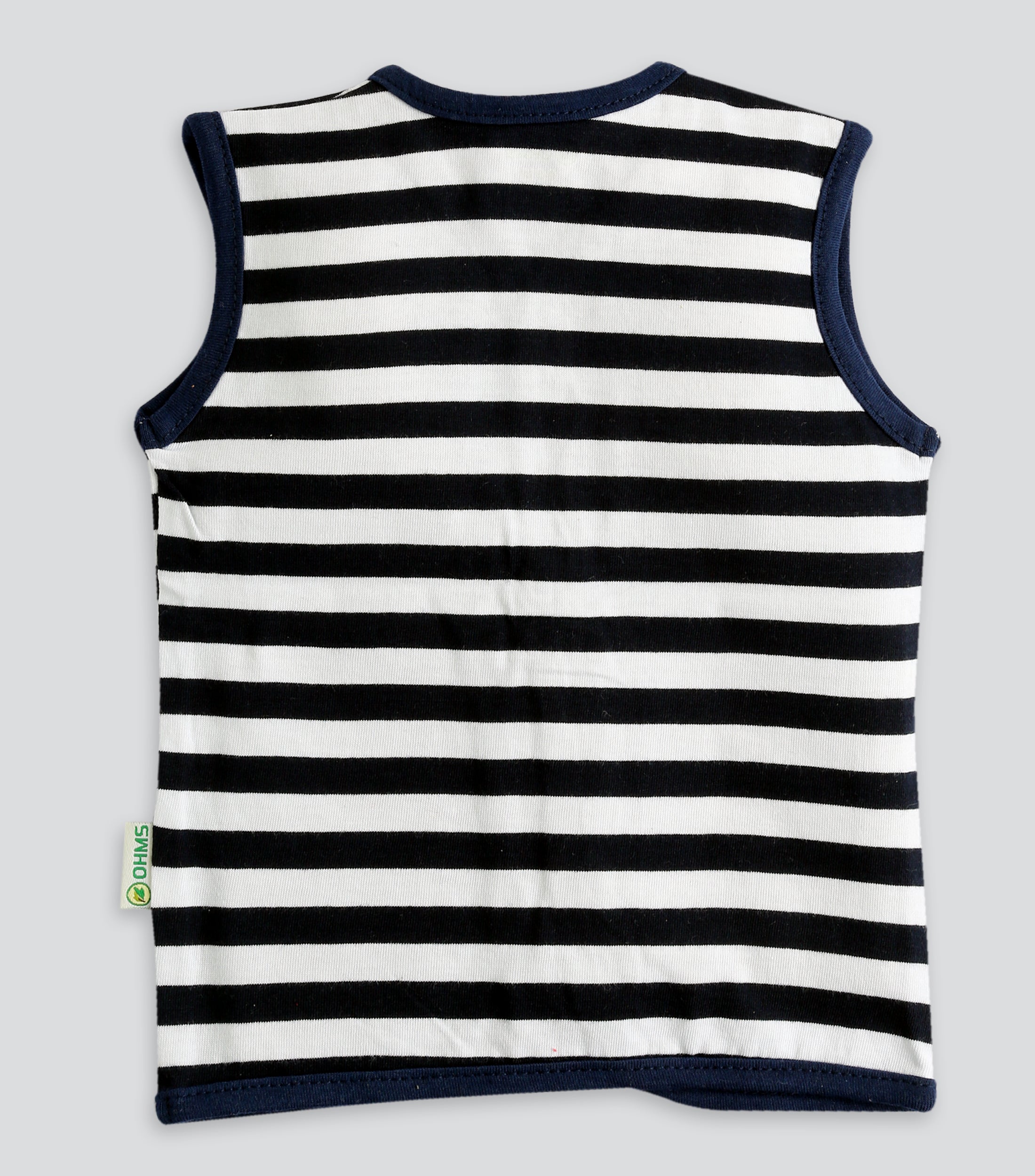 OHMS Vest For Baby Boys & Baby Girls Pure Cotton (Multicolor Pack of 5)