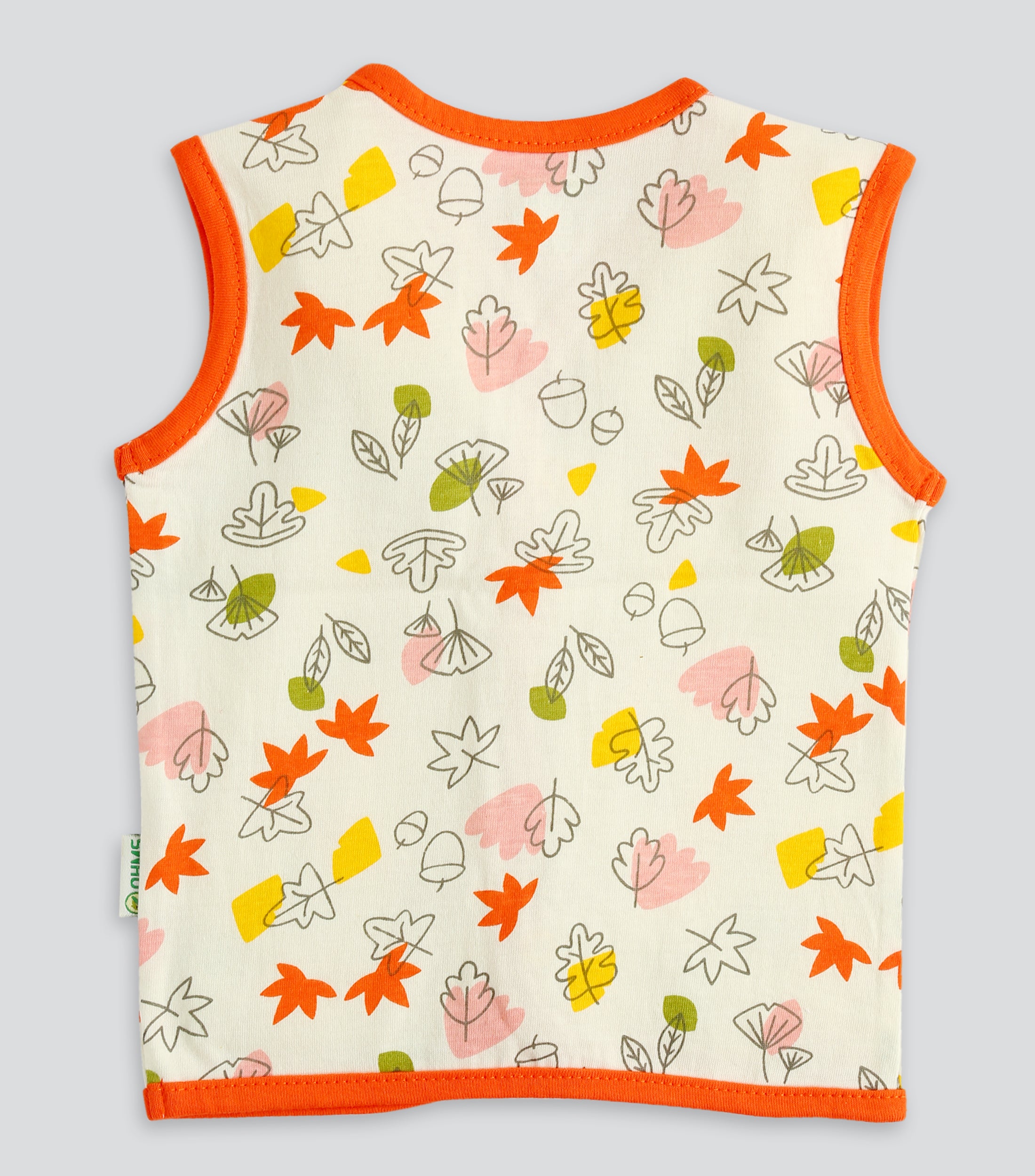 OHMS Vest For Baby Boys & Baby Girls Pure Cotton (Multicolor Pack of 5)