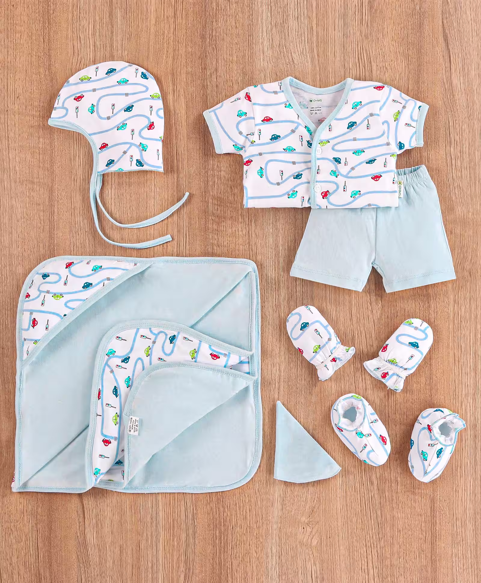 OHMS  New born Baby Dayone Hospital Bag Items of 7