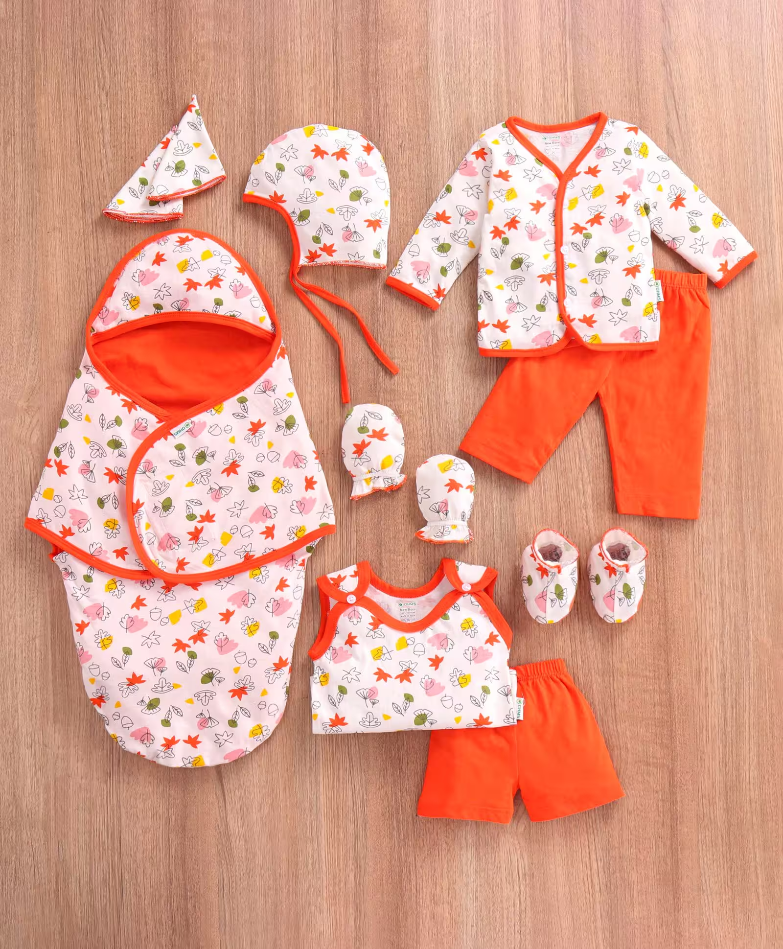 OHMS  New born Baby Dayone Hospital Bag Items of 10