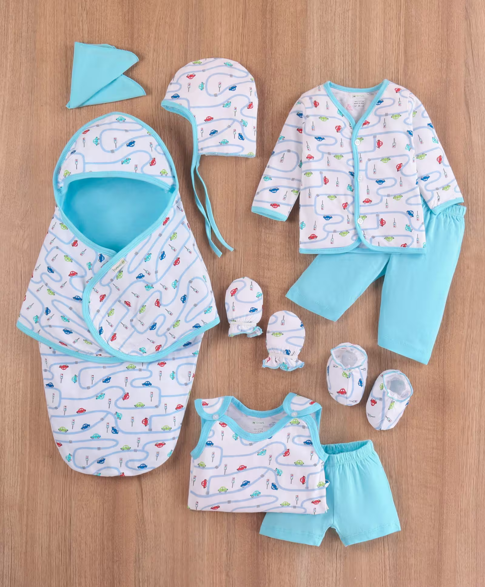 OHMS  New born Baby Dayone Hospital Bag Items of 10