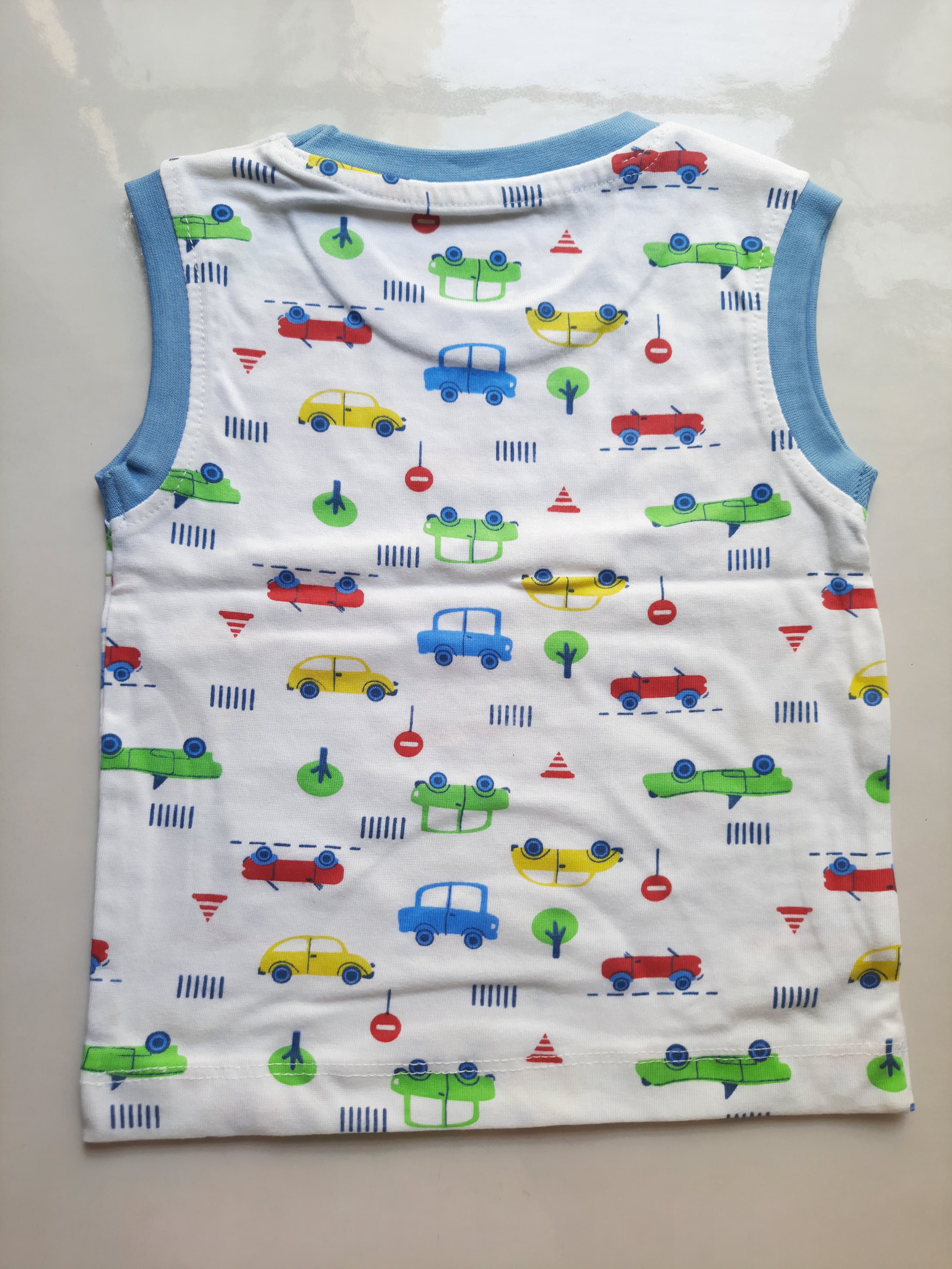 Ohms Boys sleeveless  cotton Tshirt & Shorts