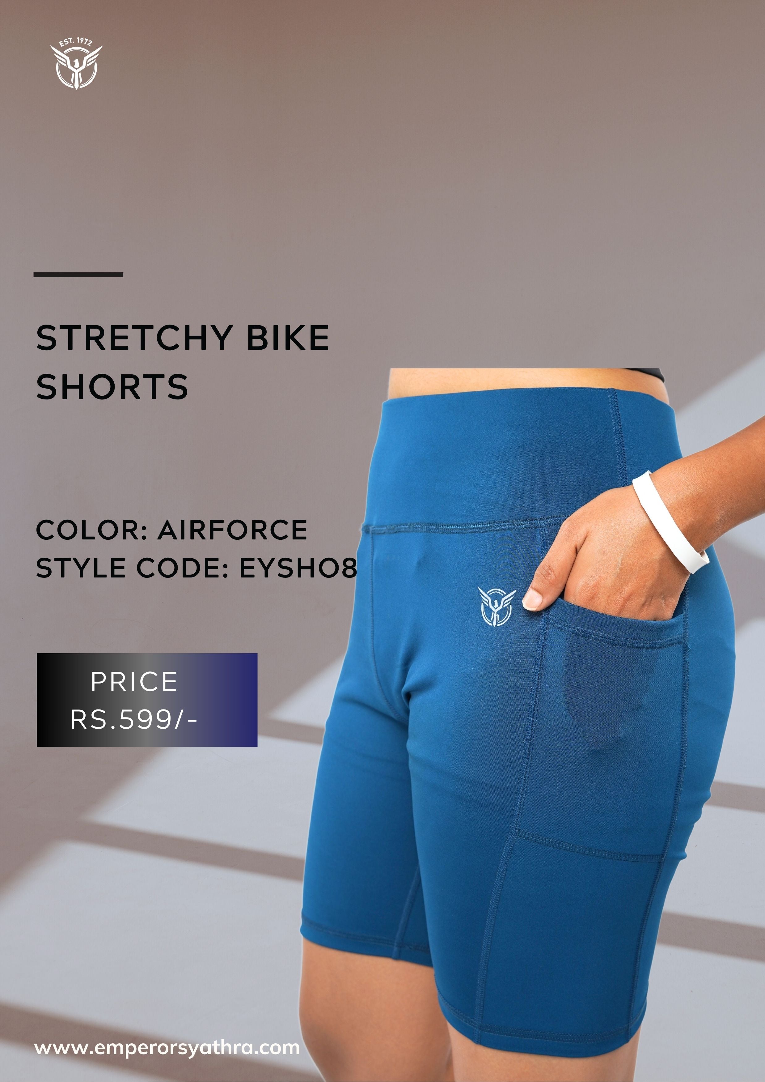 Women Stretchy Bike Shorts