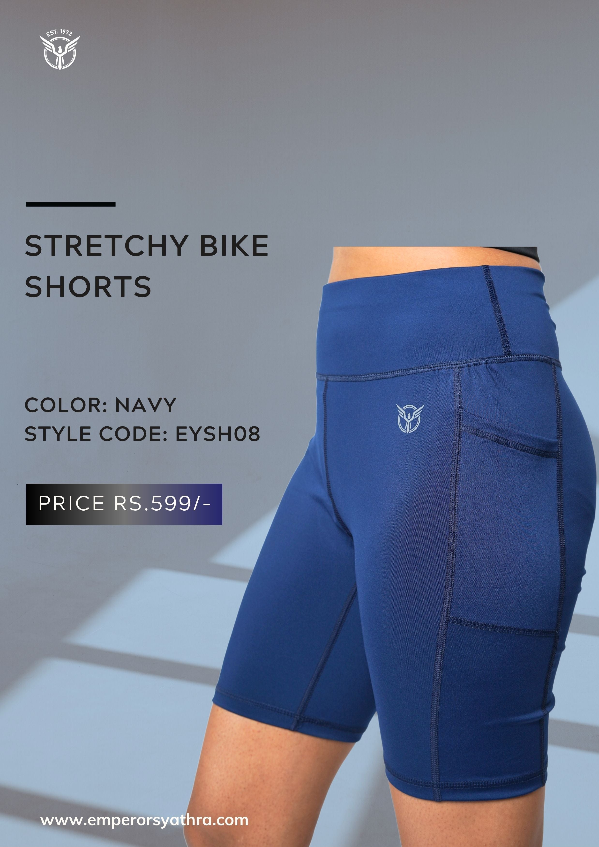 Women Stretchy Bike Shorts