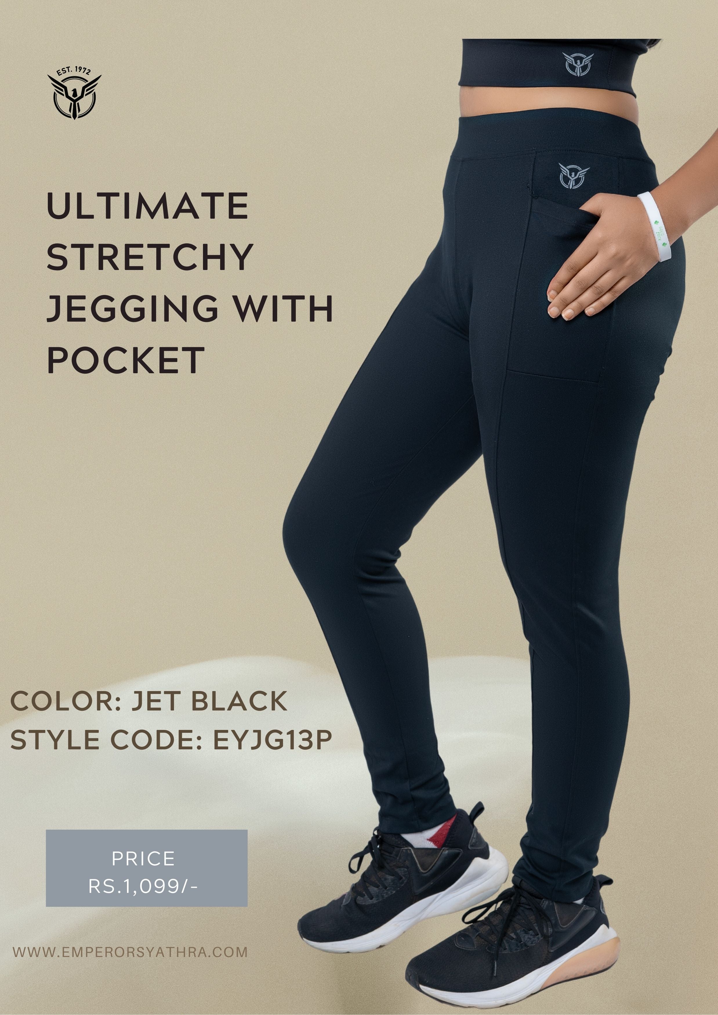 Women Ultimate Stretchy Jegging With Pocket