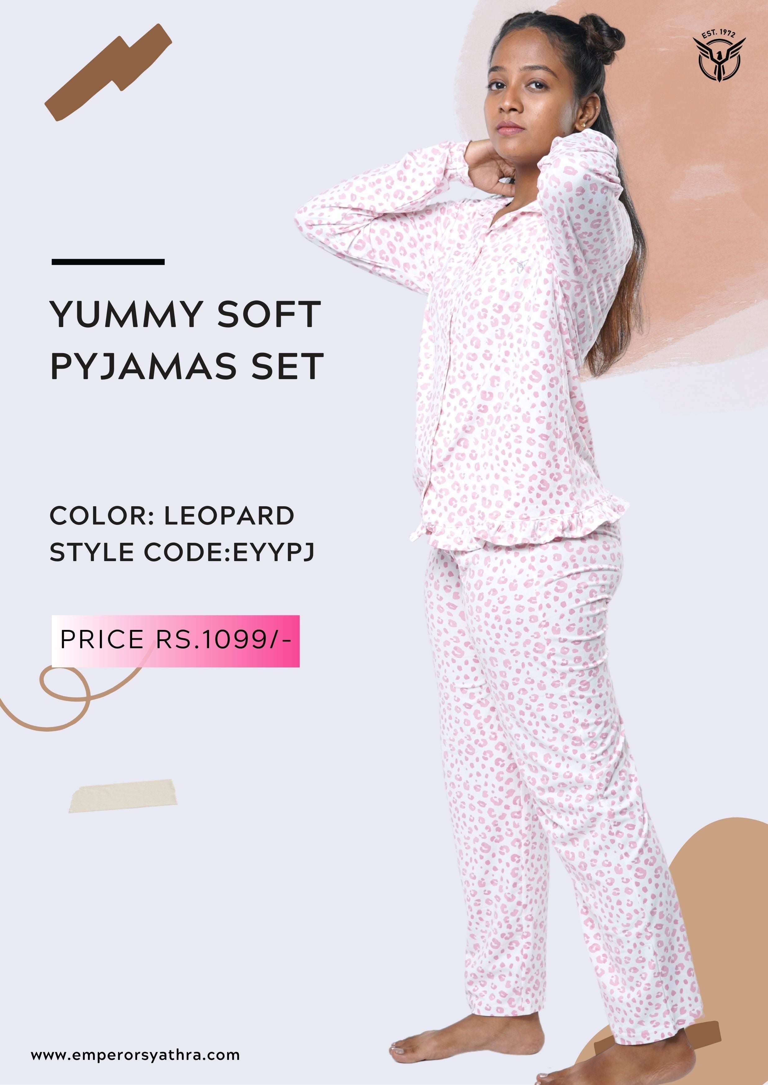 Women Yummy Soft Pyjamas Set